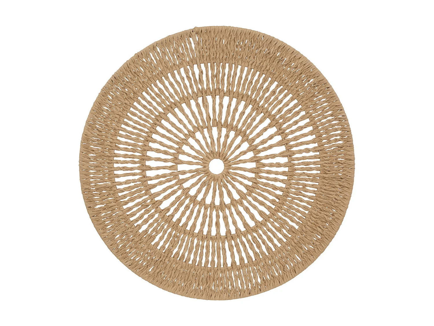 Déco murale Soleil façon Corde tressée D 76 cm