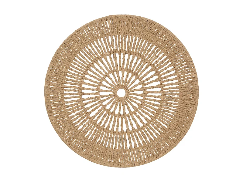 Déco murale Soleil façon Corde tressée D 76 cm