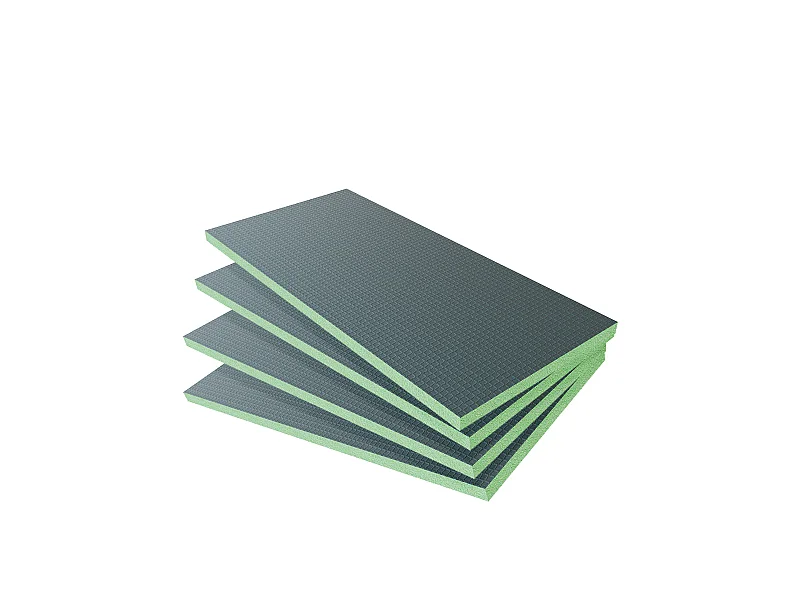 AICA Panneau de construction à carreler 1250x600x40 Pack de 4 Panneau à carreler