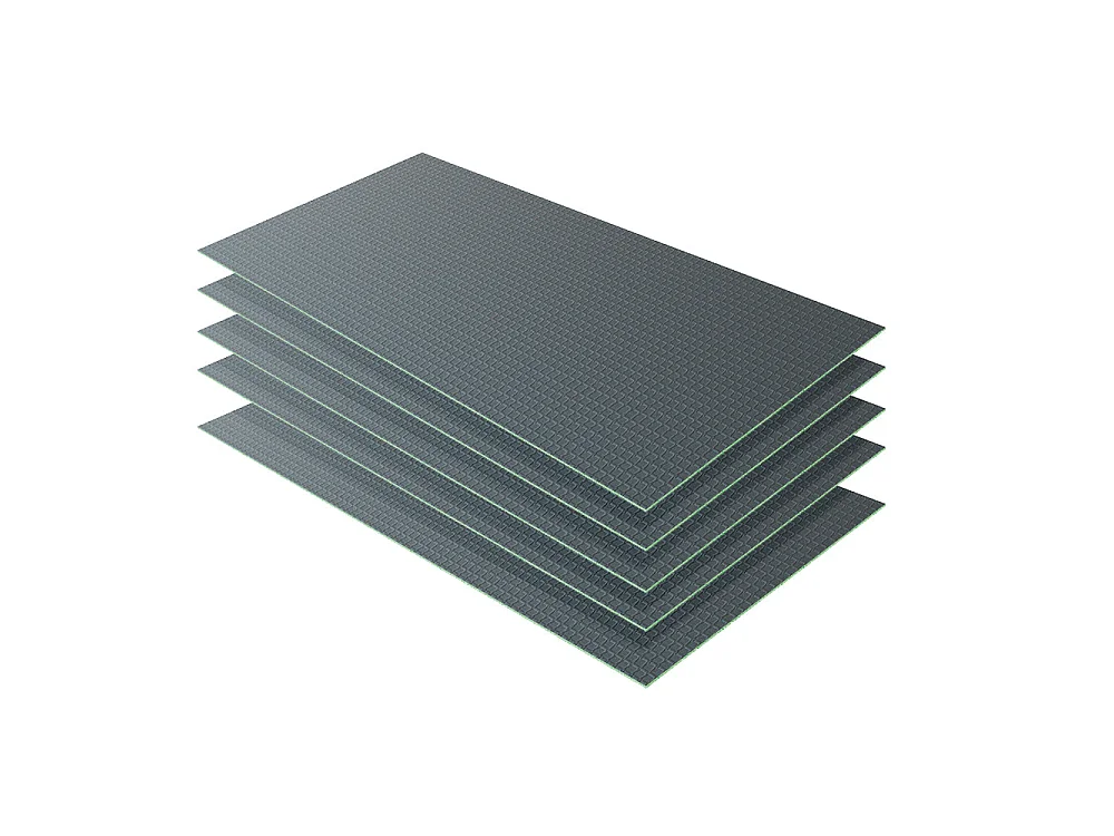 AICA Panneau de construction à carreler 1250x600x6 Pack de 5 Panneau à carreler