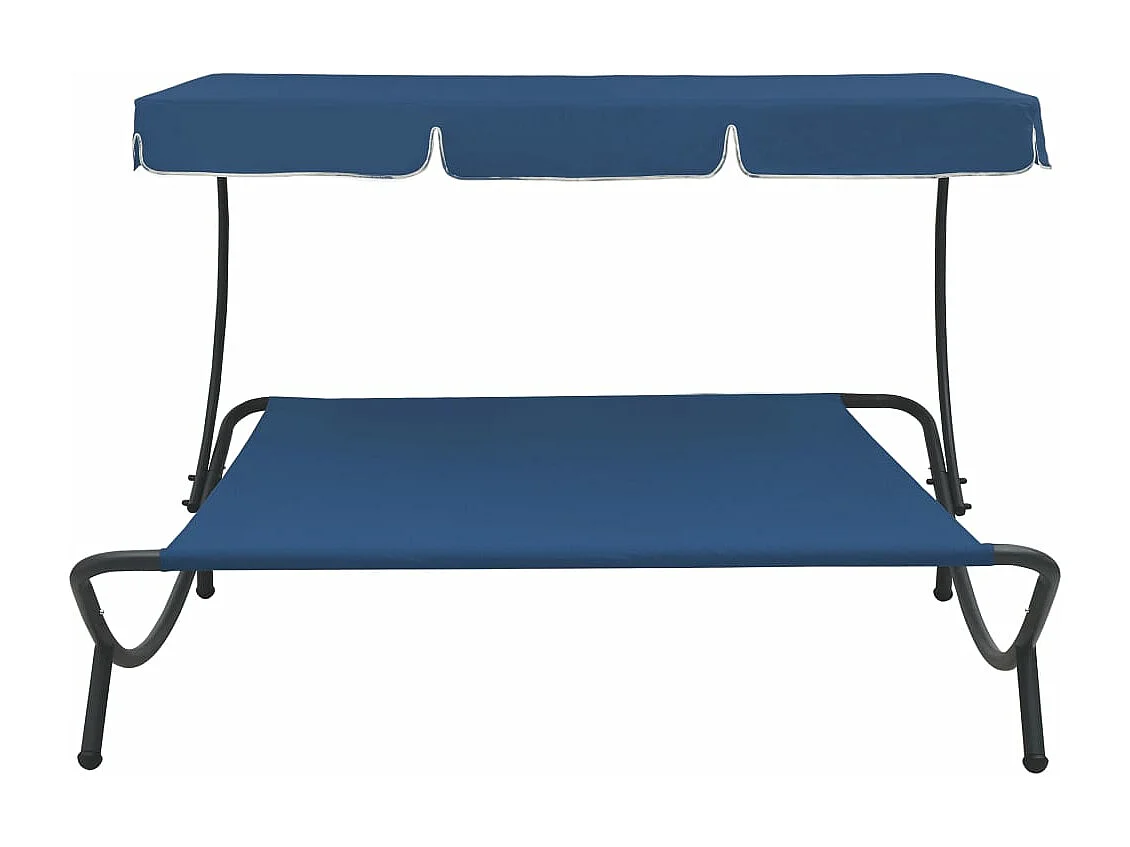 Lit de repos transat bleue 200 x 173 x 135 cm 02_0012004