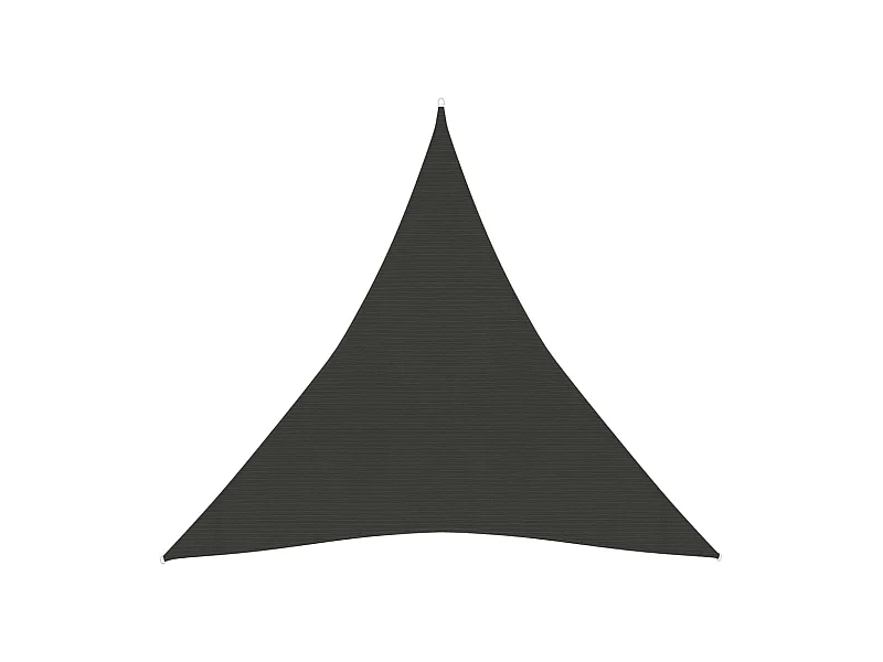 Vela de sombra para sombrilla 160 g/m² HDPE 4,5 x 4,5 x 4,5 m antracita 02_0008929