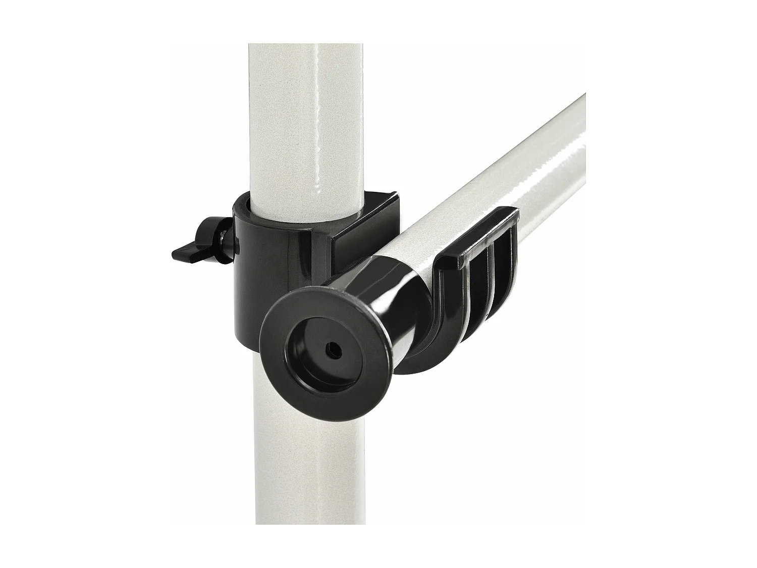 Soporte armario perchero telescópico regulable 305 cm blanco 03_0003505