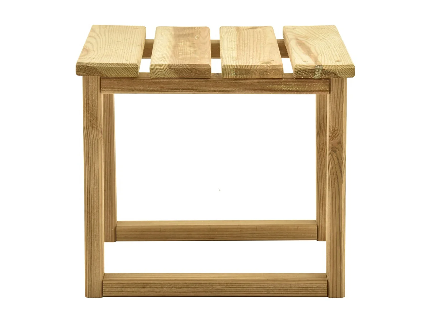 Tumbona tumbona para tomar el sol cama de jardín terraza muebles de exterior con mesa de madera de pino impregnada 02_0012606