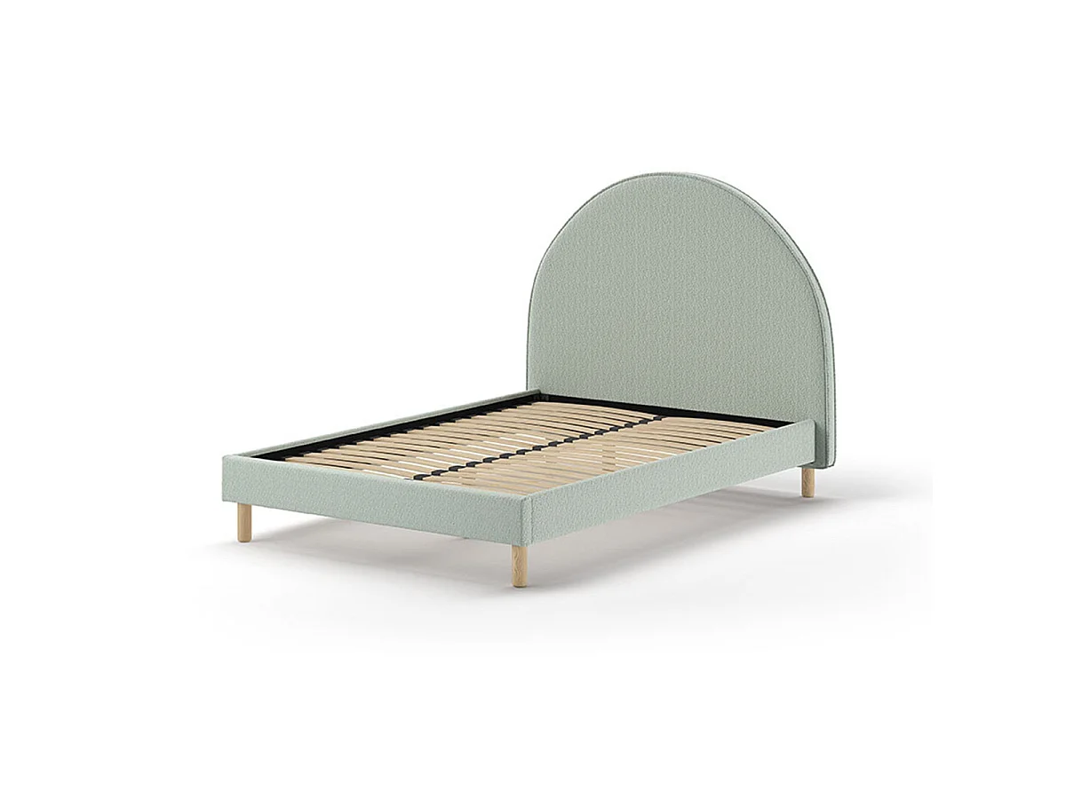 Lit 140x200 sommier inclus Moon Vert