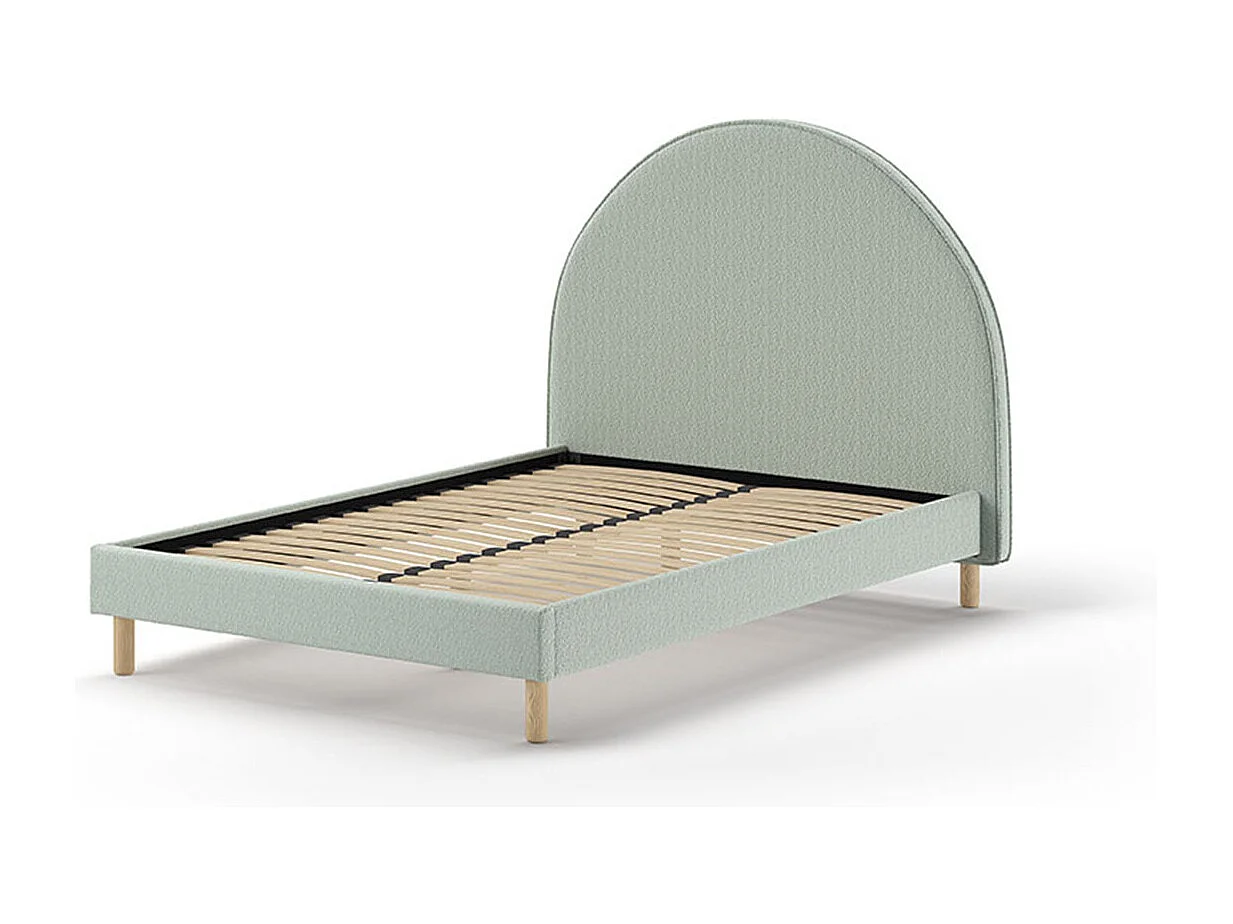 Lit 140x200 sommier inclus Moon Vert