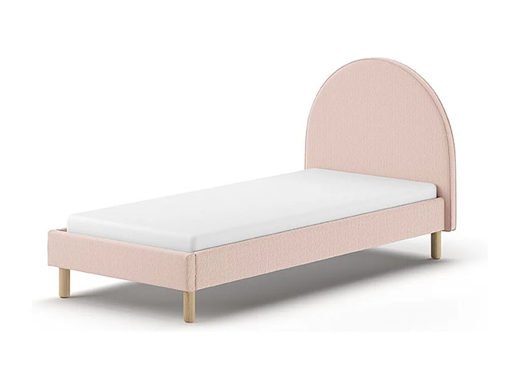 Lit 90x200 sommier inclus Moon Rose