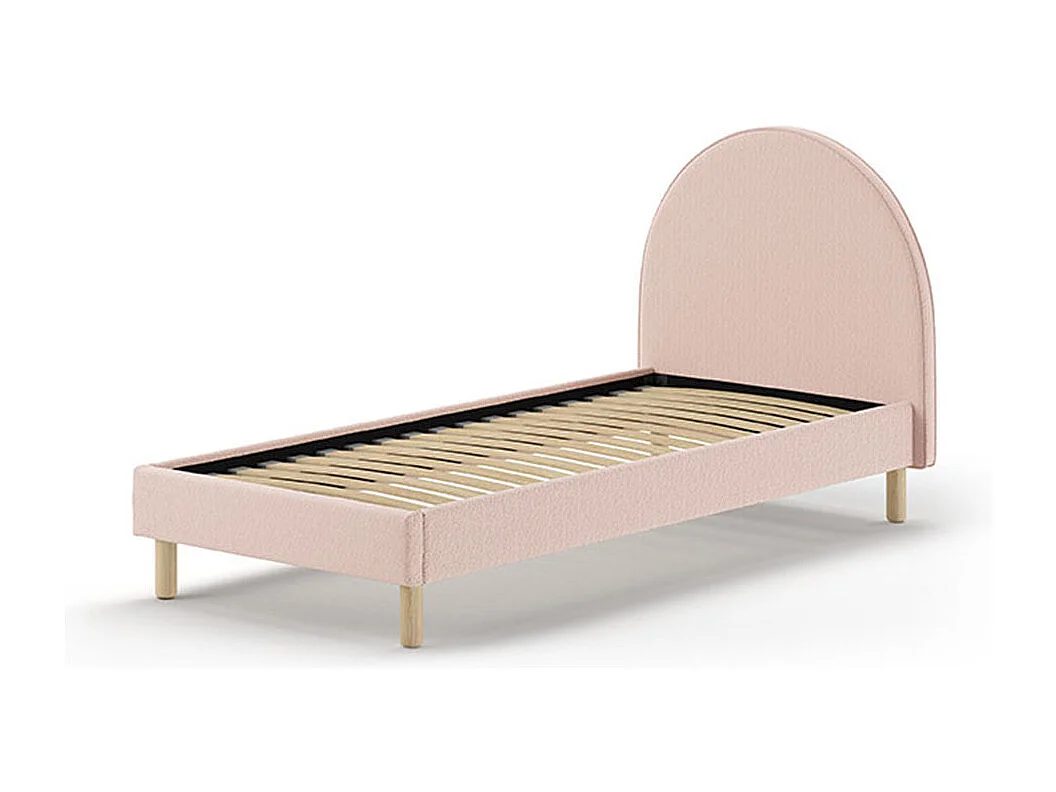 Lit 90x200 sommier inclus Moon Rose