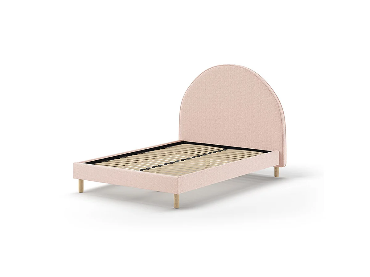 Lit 140x200 sommier inclus Moon Rose