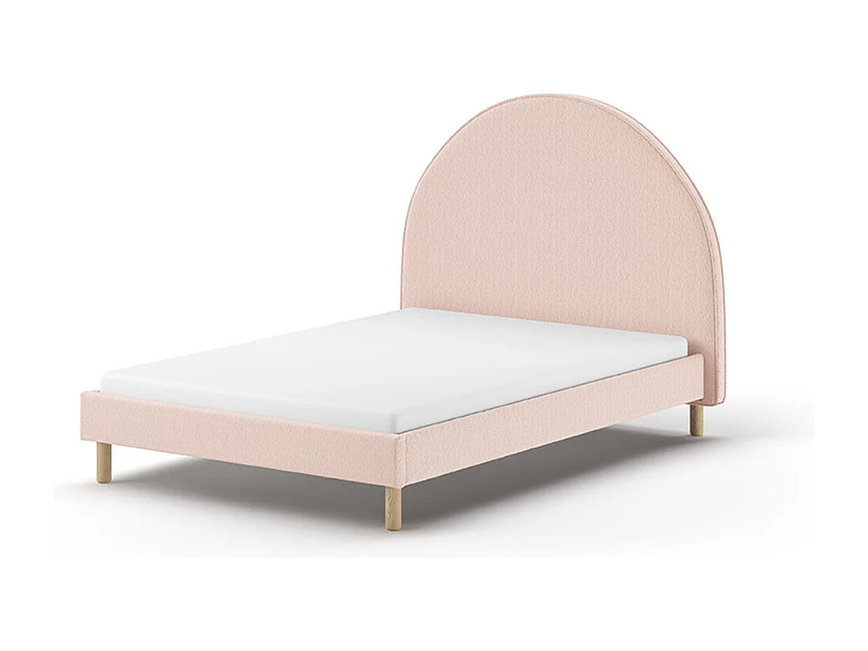 Lit 140x200 sommier inclus Moon Rose