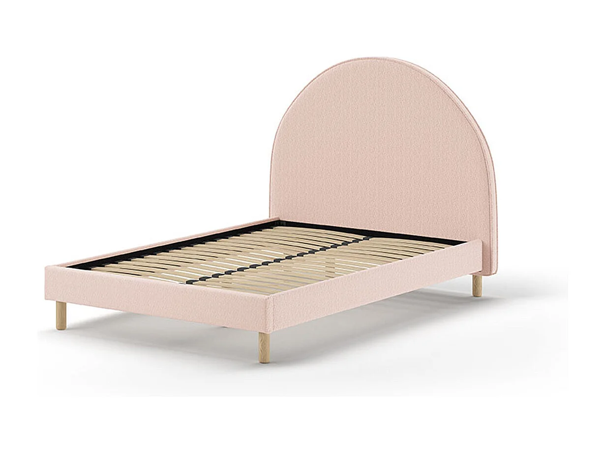 Lit 140x200 sommier inclus Moon Rose