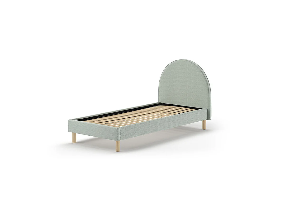 Lit 90x200 sommier inclus Moon Vert