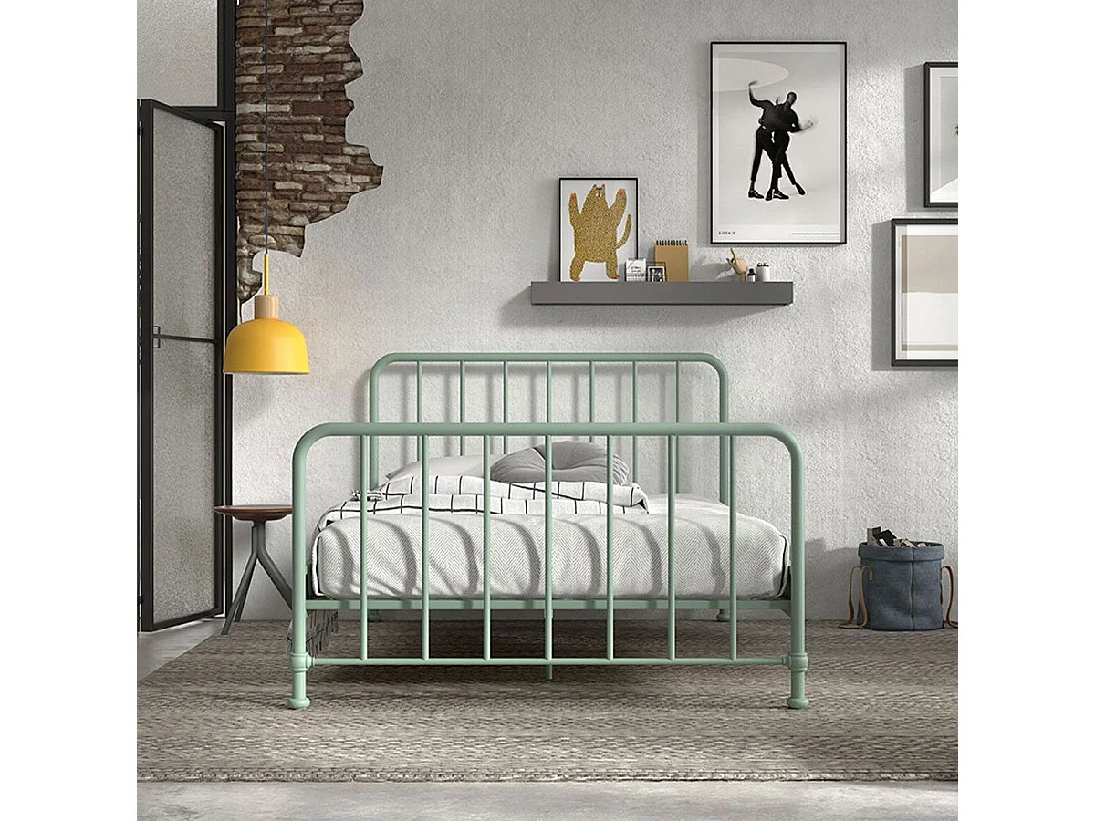 Lit Enfant "Bronxx" 140x200cm Vert