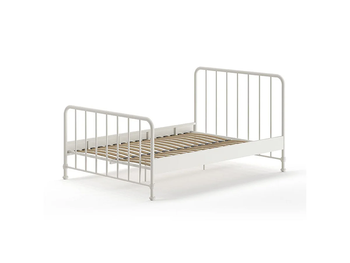 Lit Enfant "Bronxx" 140x200cm Blanc