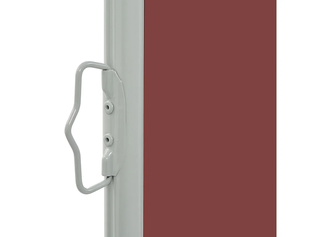 Auvent paravent store brise-vue marron 300 x 300 x 60 cm 02_0007391