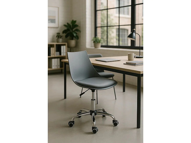 Silla de Escritorio sin brazos Blok Office - Diseño innovador - Ideal para Estudio y Oficinas