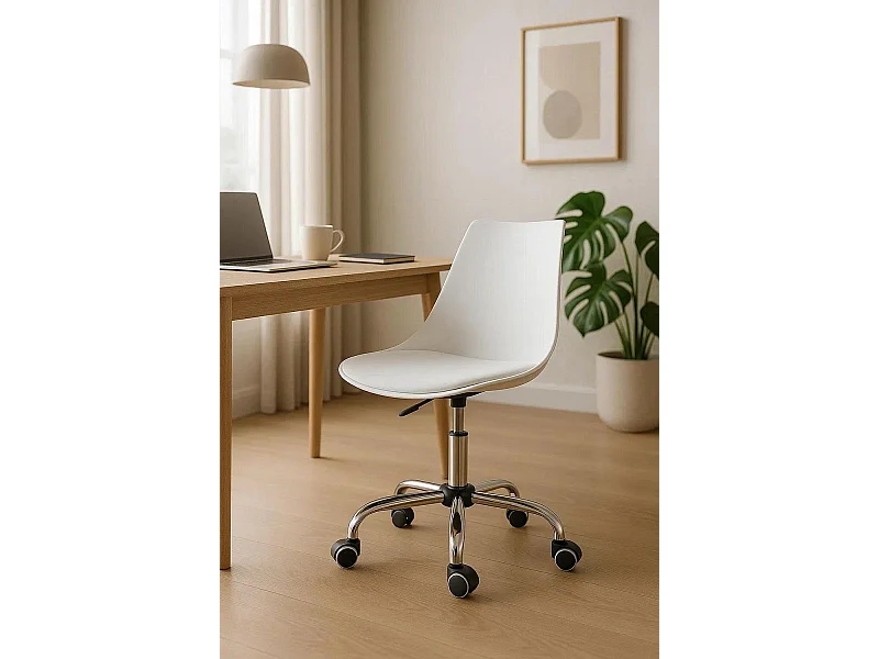 Silla de Escritorio sin brazos Blok Office - Diseño innovador - Ideal para Estudio y Oficinas