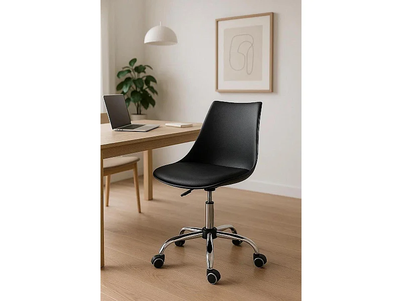 Silla de Escritorio sin brazos Blok Office - Diseño innovador - Ideal para Estudio y Oficinas