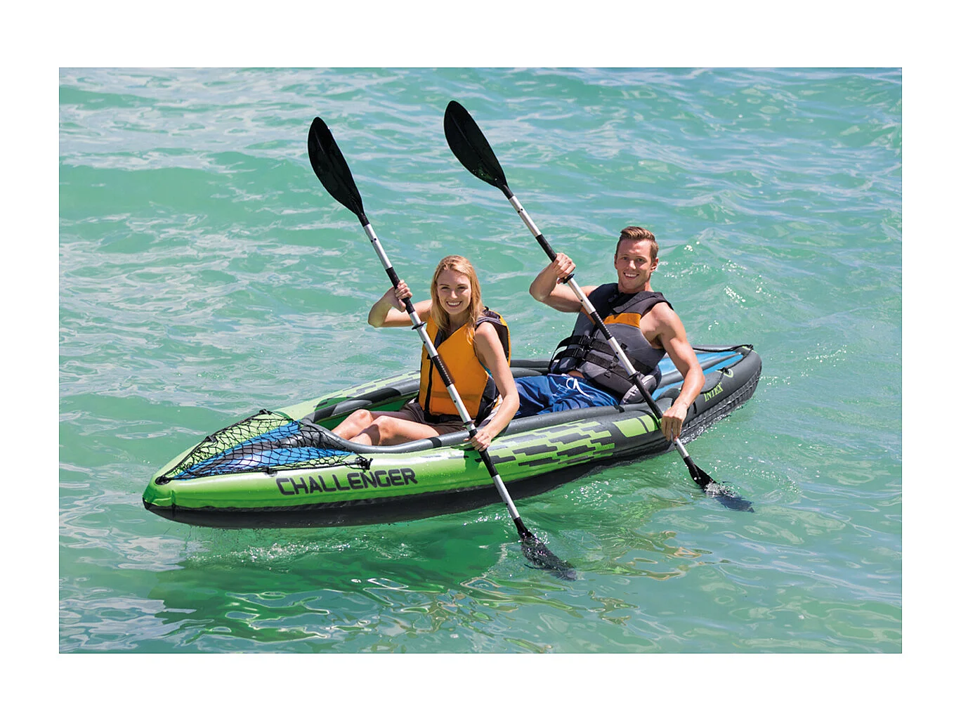 Intex Kayak gonflable Challenger K2 351 x 76 x 38 cm 68306NP