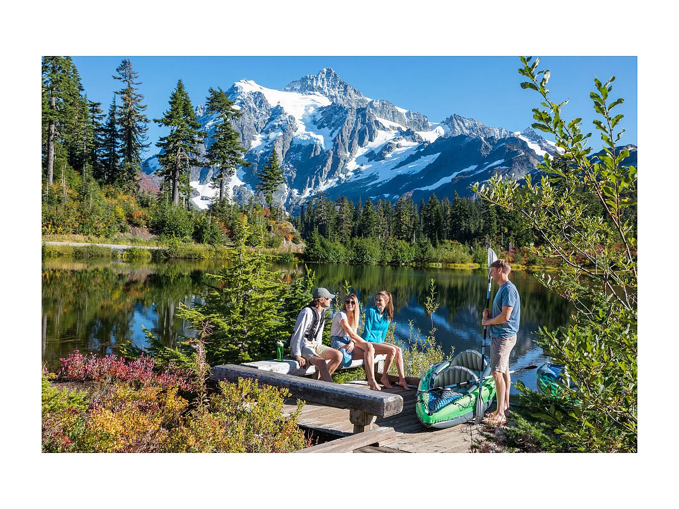 Intex Kayak gonflable Challenger K2 351 x 76 x 38 cm 68306NP