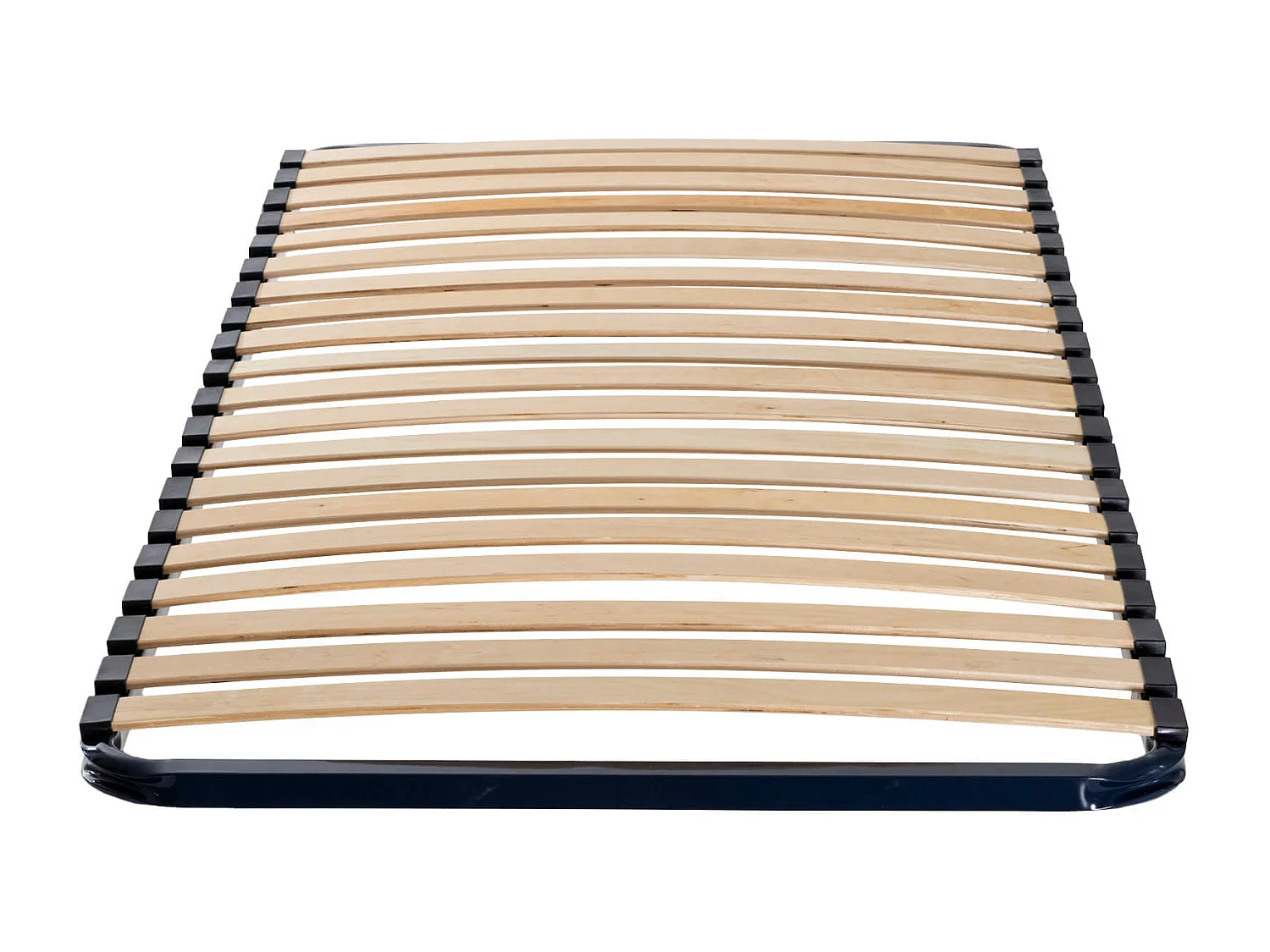 Cadre à lattes en métal hauteur 4 cm CONFORT 100x190