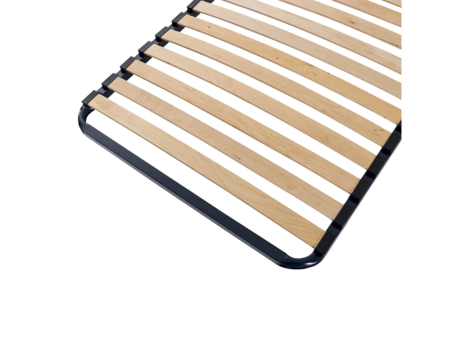 Cadre à lattes en métal hauteur 4 cm CONFORT 90x200