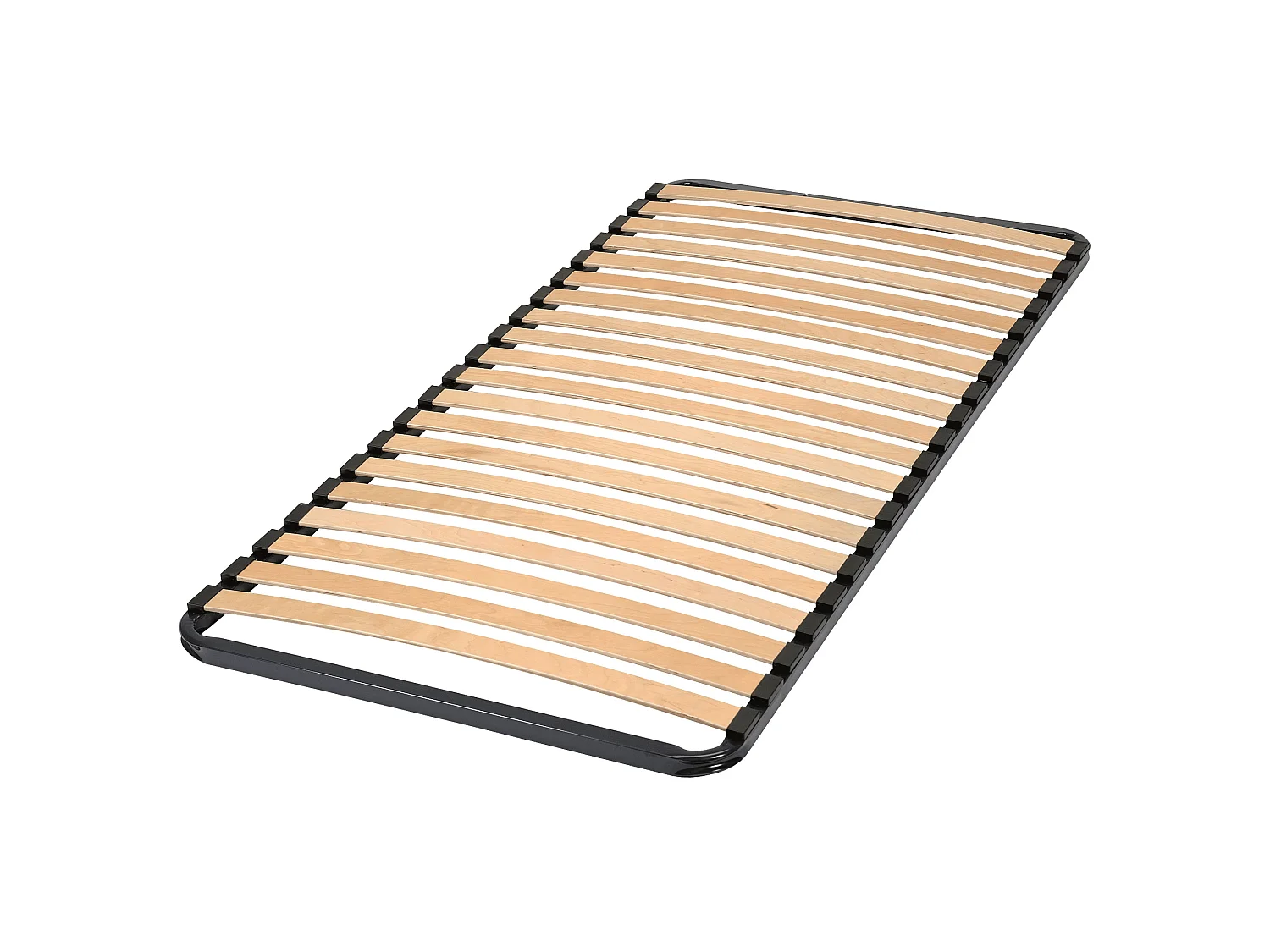 Cadre à lattes en métal hauteur 4 cm CONFORT 110x190