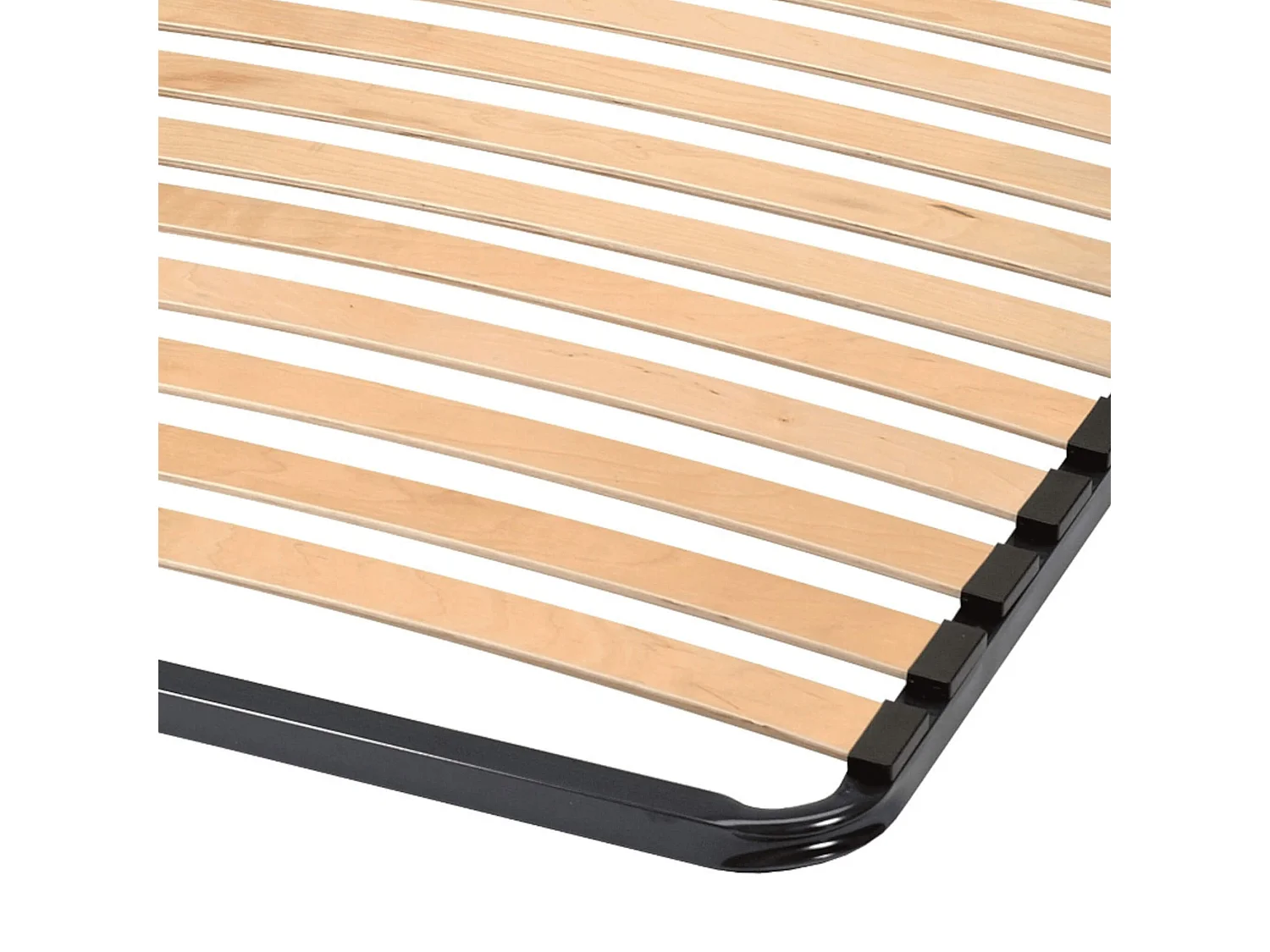 Cadre à lattes en métal hauteur 4 cm CONFORT 110x190