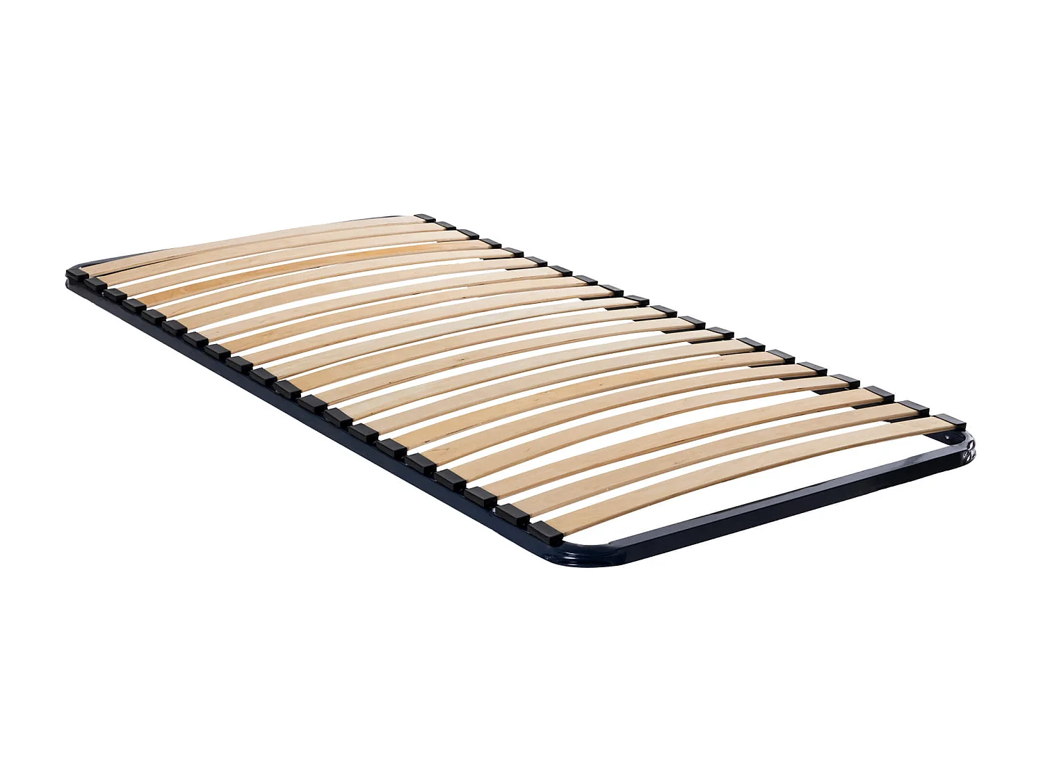 Cadre à lattes en métal hauteur 4 cm CONFORT 110x190