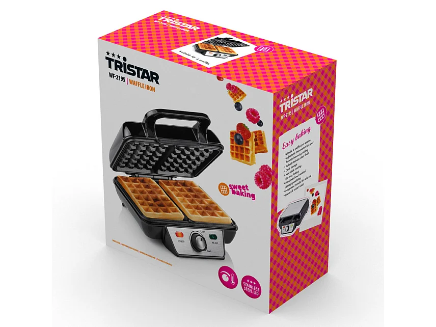 Tristar Gauffrier 1000w - wf-2195