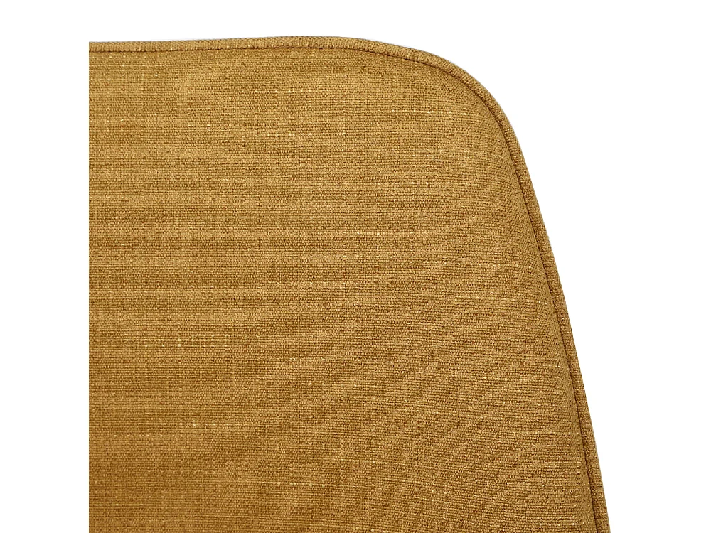 Tabouret rembourré - tresse miel dans un tissu hydrophobe - YANII