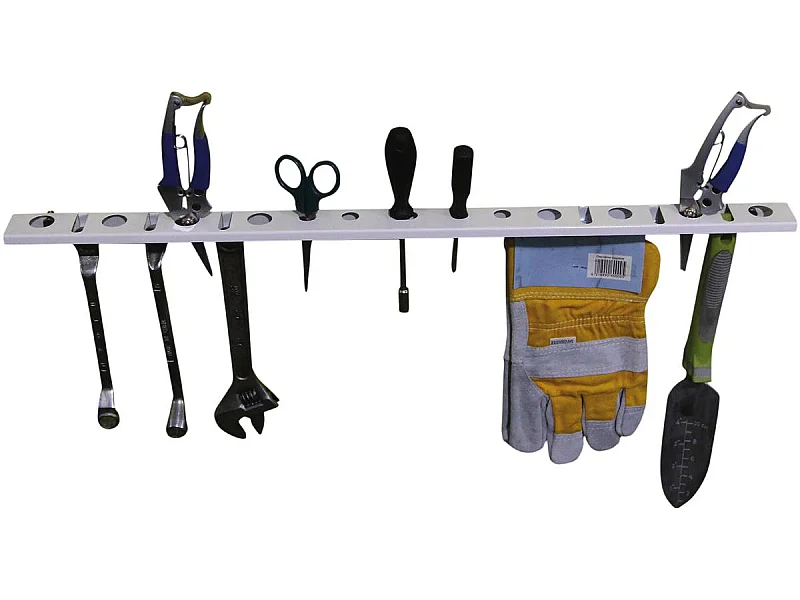 Rek voor tuinhuisje - gereedschapsrek 70 x 5 cm