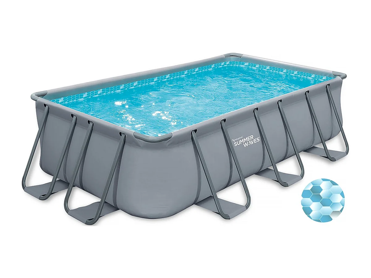 Piscine tubulaire LUDO 3 - 5.49 x 2.74 x 1.32 m - filtration 5.29 m3/h
