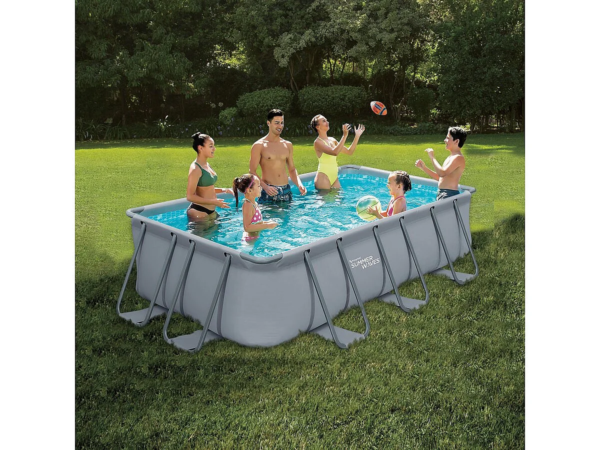 Piscine tubulaire LUDO 3 - 5.49 x 2.74 x 1.32 m - filtration 5.29 m3/h