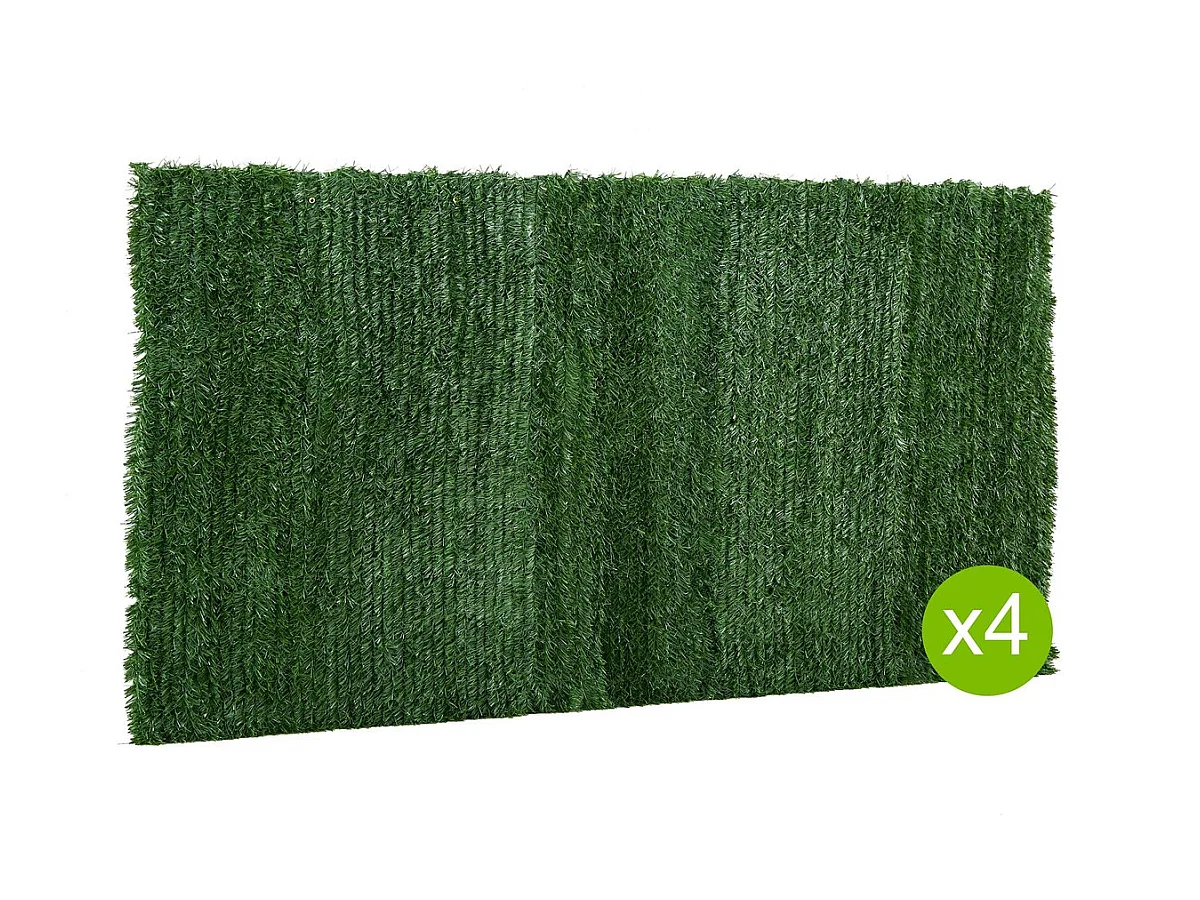 Künstliche Hecke 4er-Set - 200 x 300 cm