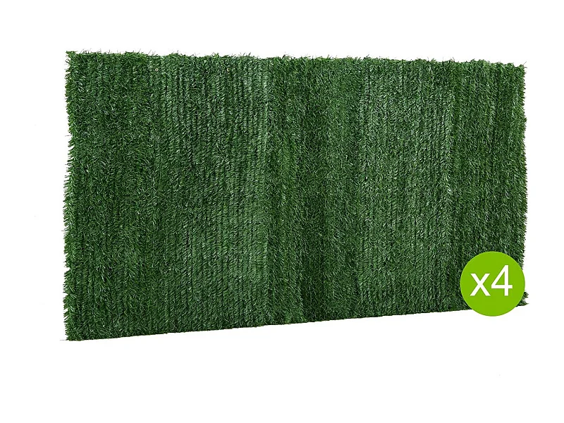 Künstliche Hecke 4er-Set - 200 x 300 cm