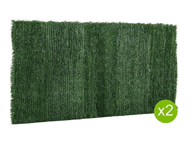 Lote de 2 setos artificiales - 200 x 300 cm