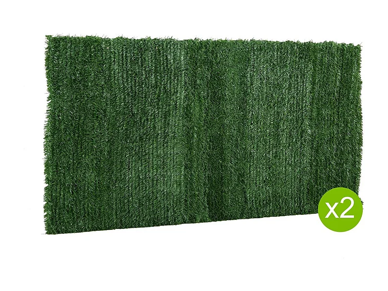 Lote de 2 setos artificiales - 200 x 300 cm