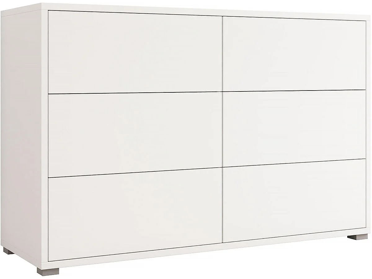 Commode - "Gesita" - 120 x 73 x 41 cm - Blanche