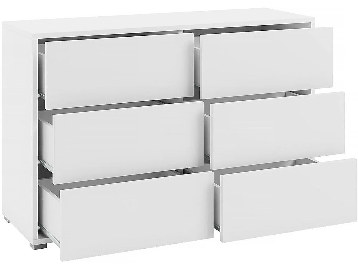 Commode - "Gesita" - 120 x 73 x 41 cm - Blanche