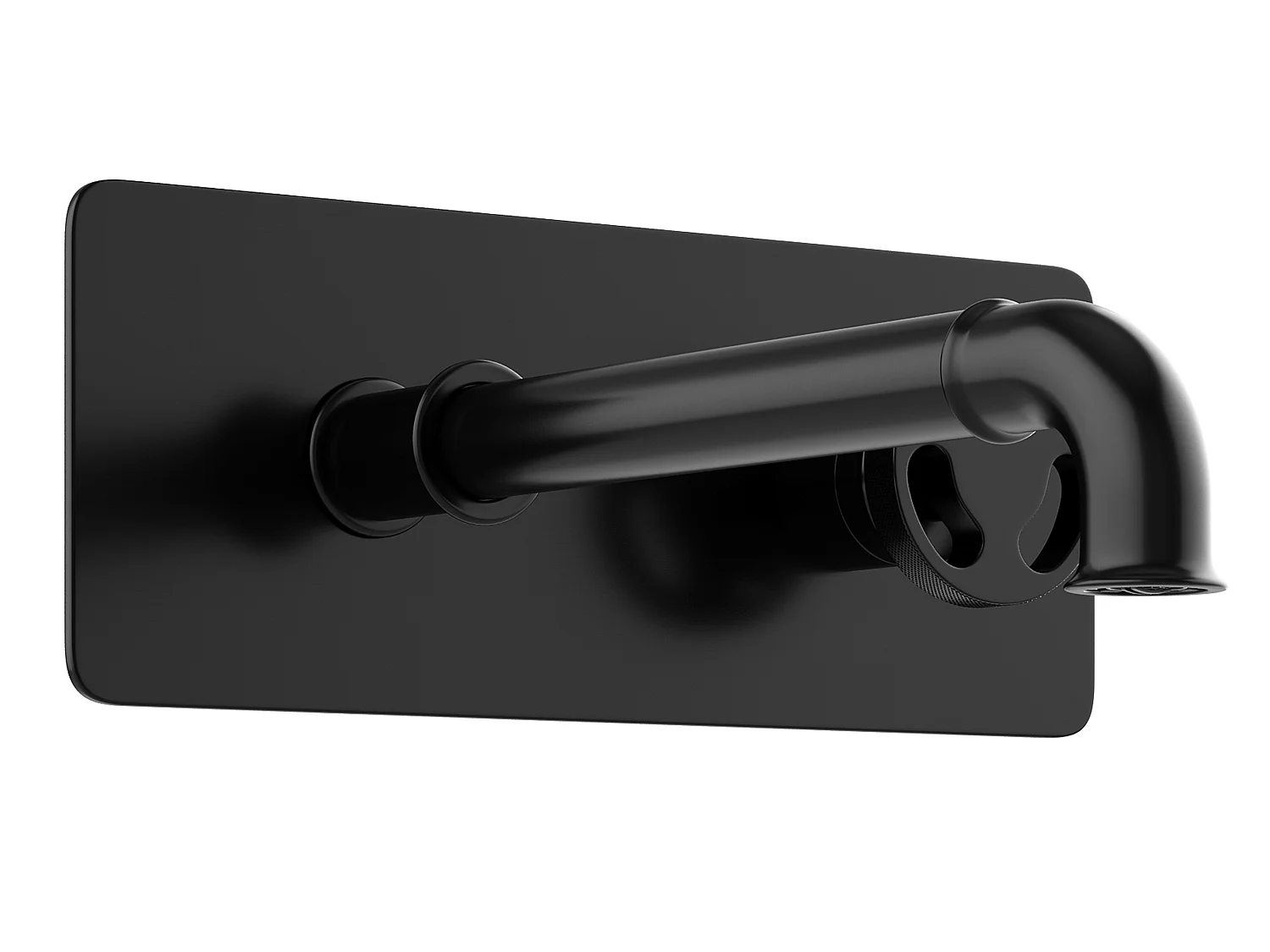 Einhebelmischer mechanisch - Einbau - Schwarz matt - KAZANKA