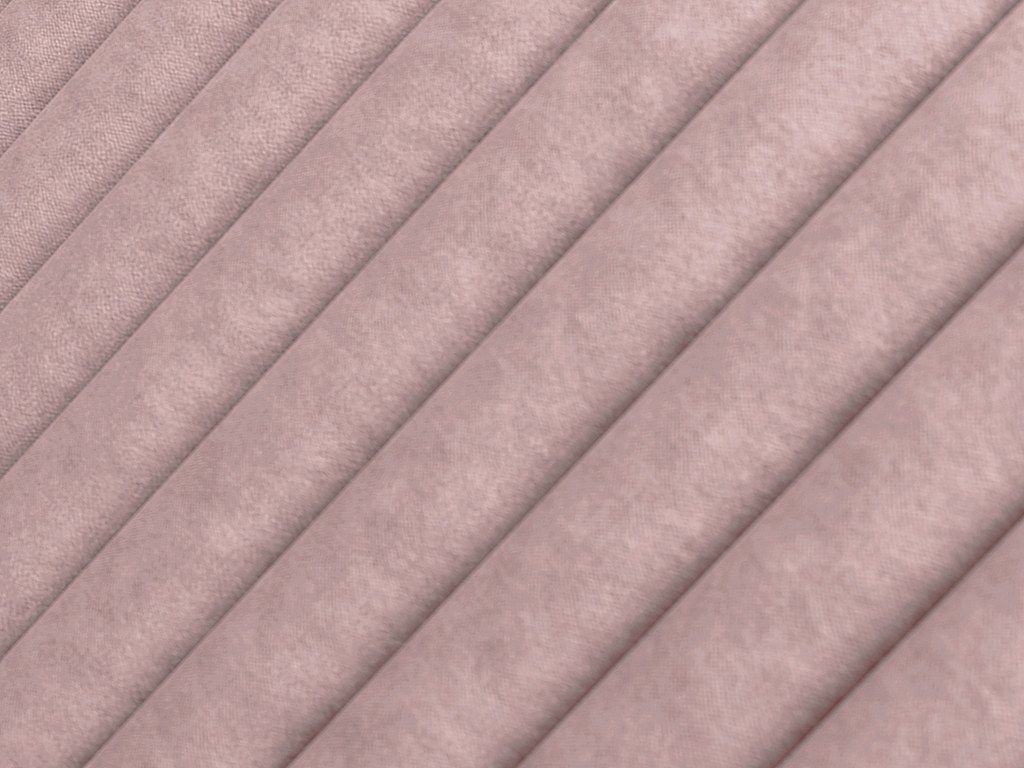 Tête De Lit Sarah – 150 Cm, Tissu Terracotta, Coutures Verticales, Rembourrée, Style Vintage, Fabrication Européenne