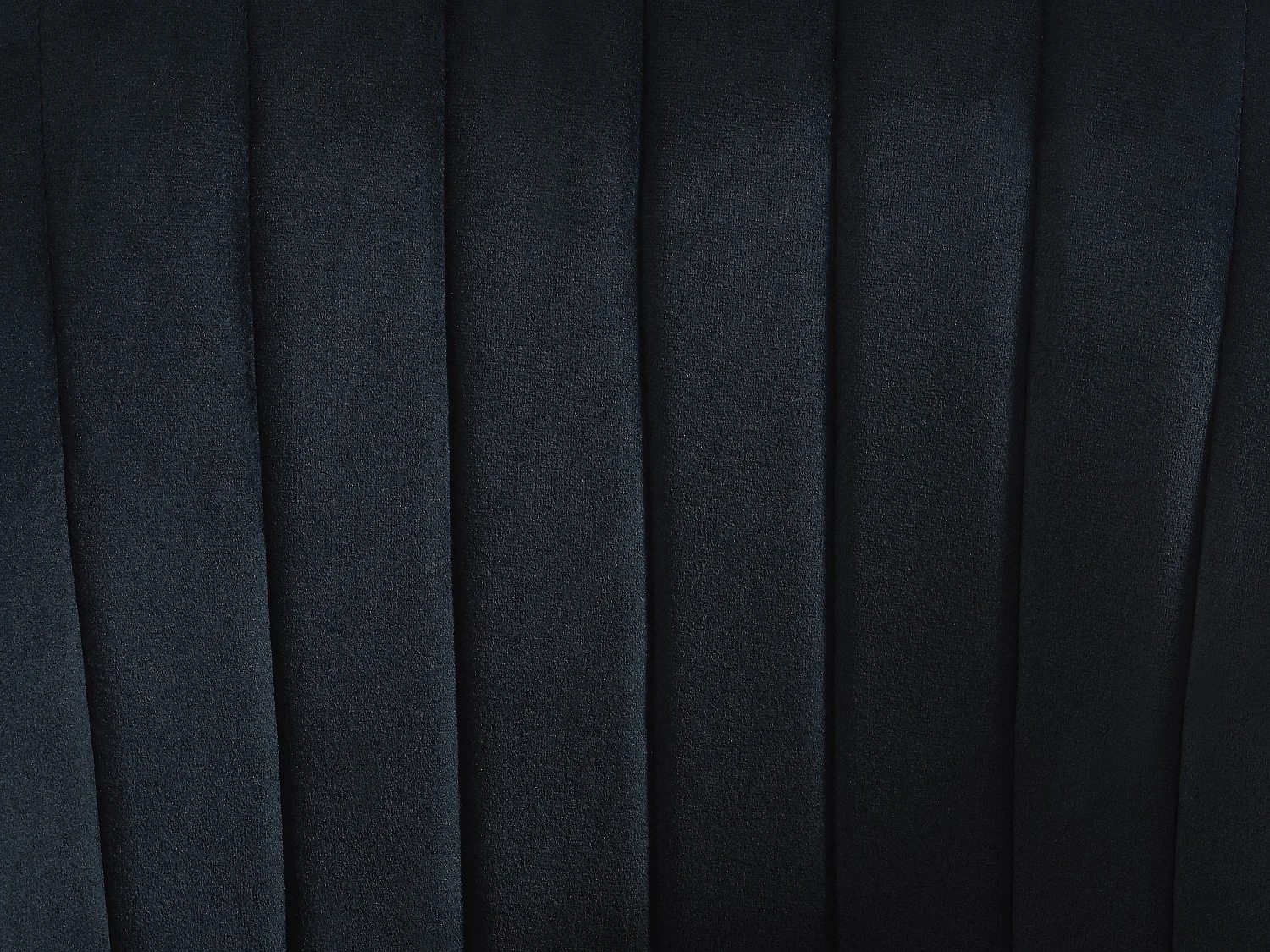 Lot de 2 chaises avec accoudoirs en velours et métal - Noir - IZIALI