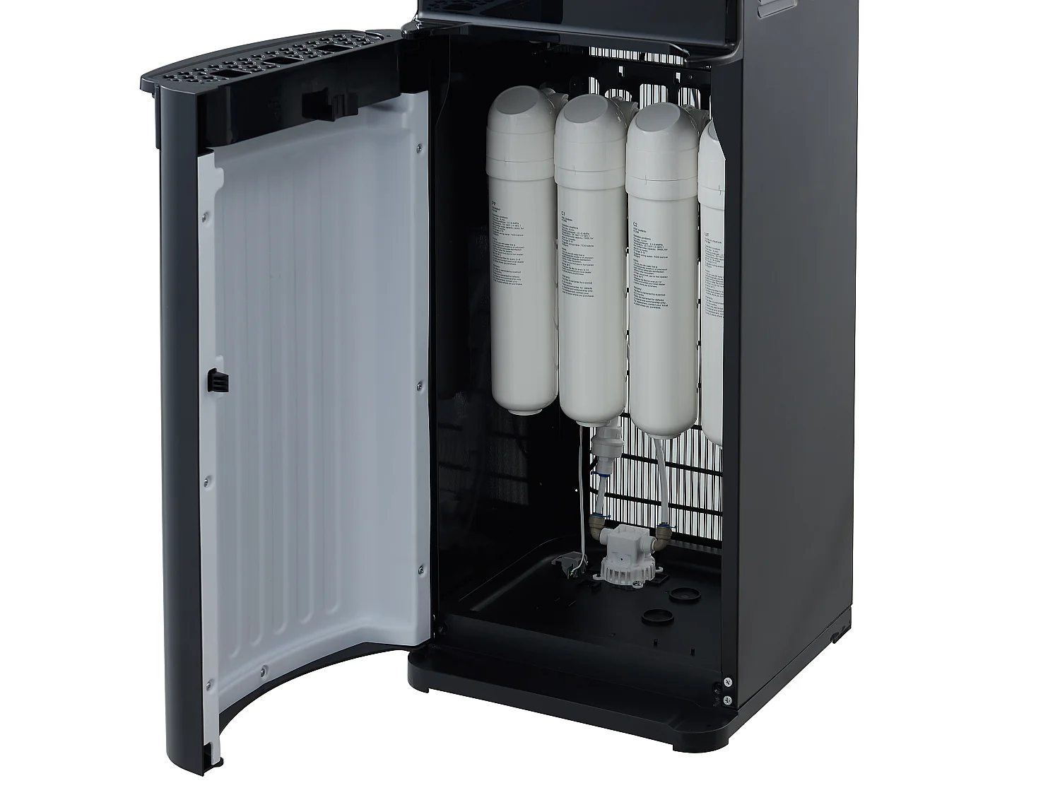 Fontaine à eau sur réseau - eau froide/ eau chaude -  Gris - LIMAN