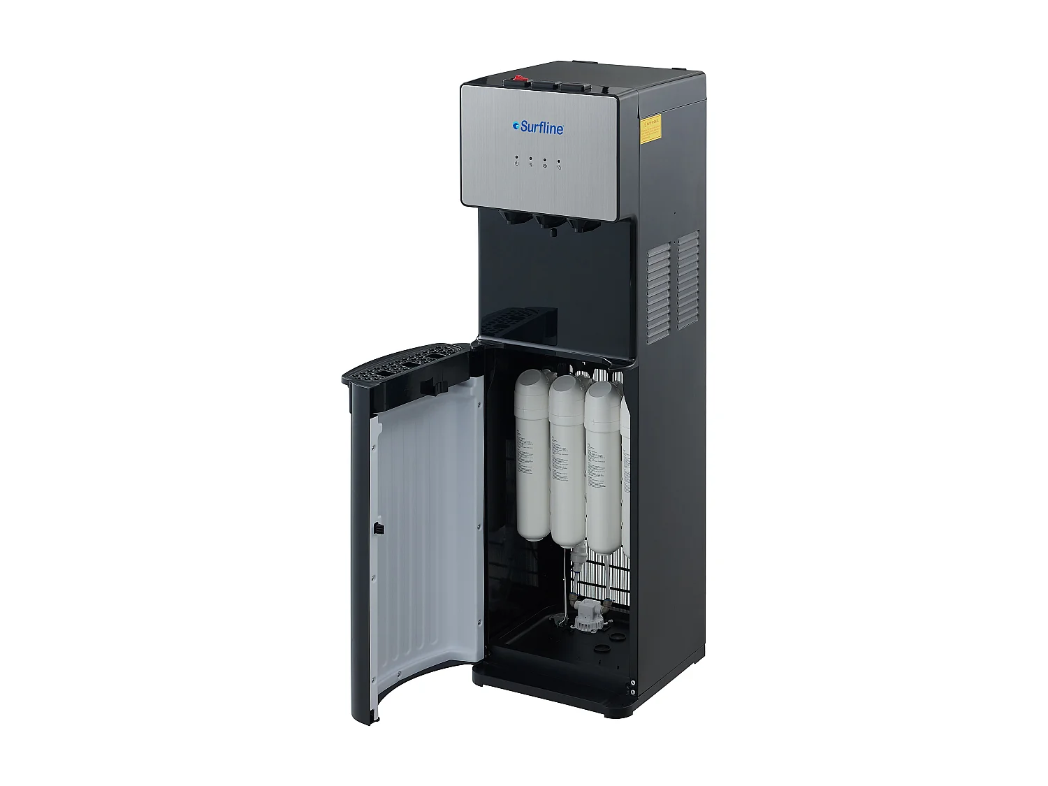 Flaschenwasserspender - Warmes/kaltes Wasser - Grau - LIMAN