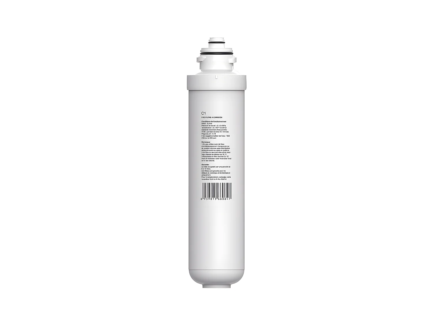 Filtre pré charbon actif - pour fontaine à eau sur réseau LIMAN