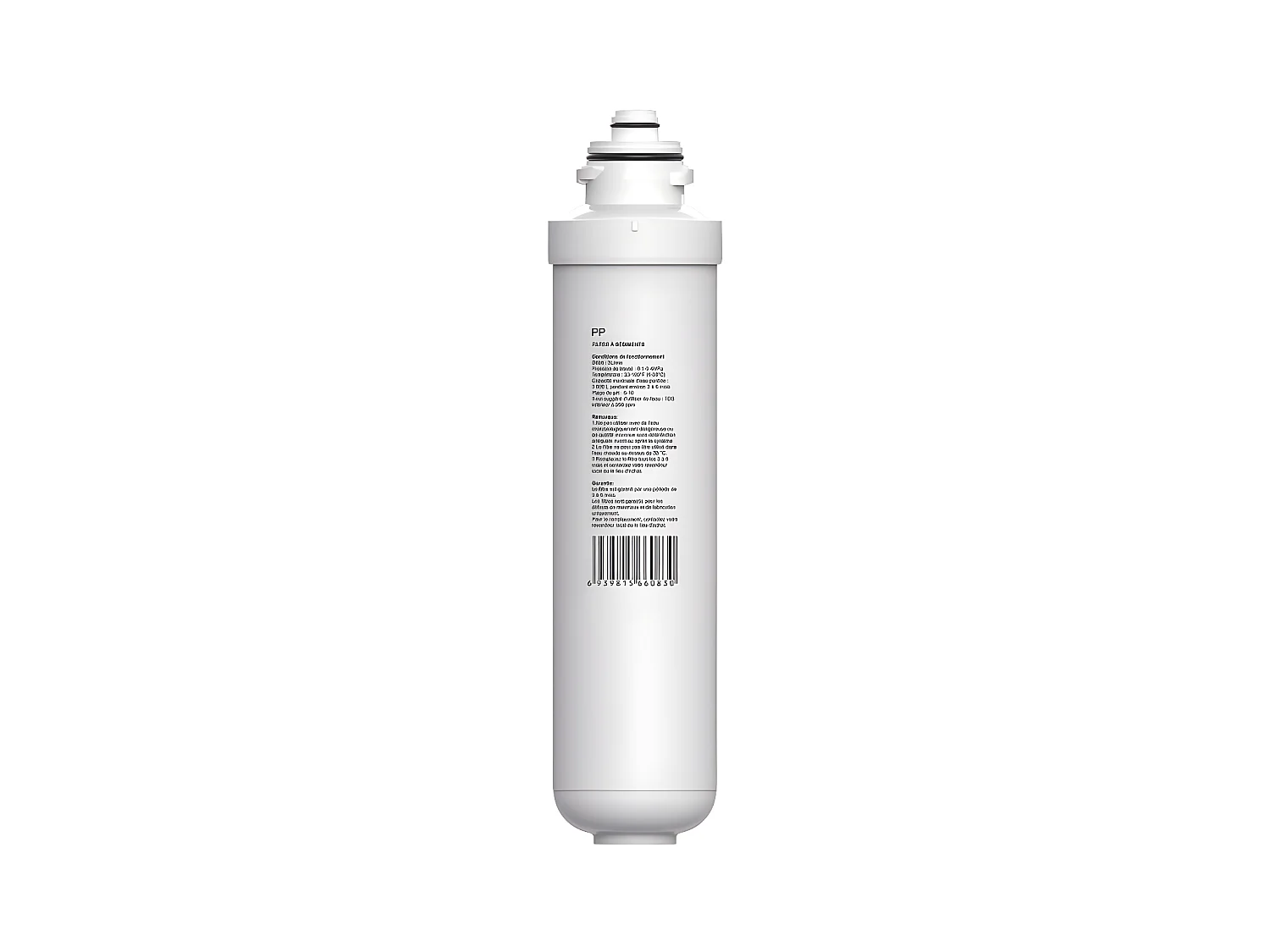 Filtre anti-sédiments pour fontaine à eau LIMAN