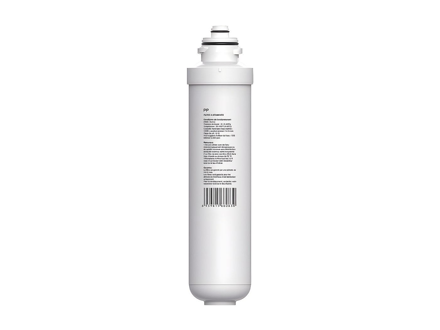 GE Filtre à Eau Sédiments FXHSC - Protection Puissante Contre Sable, Rouille & Impuretés Pour Eau Pure
