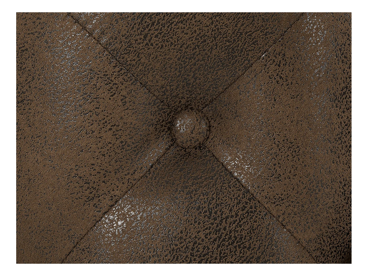 Driezits-Chesterfieldbank van microvezel met verouderd leereffect EDWINA