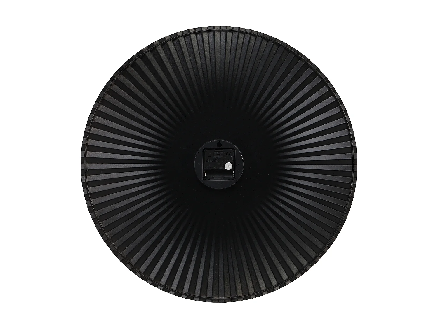 Horloge murale art déco - D. 50 cm - Métal - Doré - FELINAR